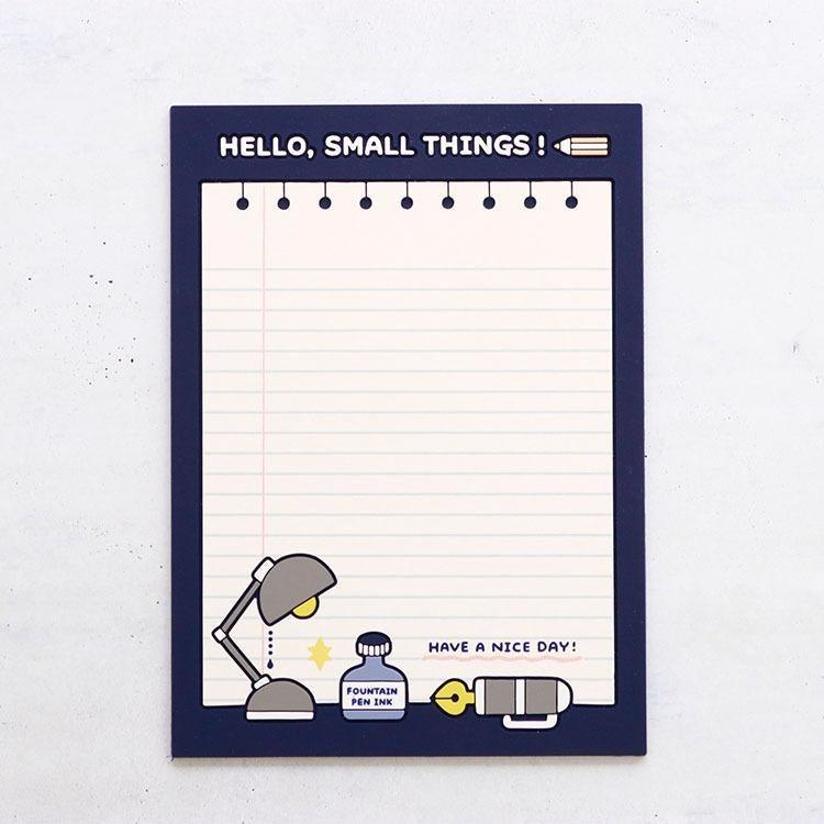 SANBY x ERIC A6 Rubber Stamp Pad Hello Small Thing ERIC-RUB01 - CHL-STORE 