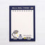 SANBY x ERIC A6 Rubber Stamp Pad Hello Small Thing ERIC-RUB01 - CHL-STORE 