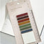 See Eslite Retro Color Index Stickers Notes 200 Sheets Ruler NP-000019 - CHL-STORE 