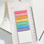 See Eslite Retro Color Index Stickers Notes 200 Sheets Ruler NP-000019 - CHL-STORE 