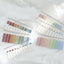 See Eslite Retro Color Index Stickers Notes 200 Sheets Ruler NP-000019 - CHL-STORE 