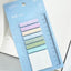 See Eslite Retro Color Index Stickers Notes 200 Sheets Ruler NP-000019 - CHL-STORE 