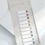 See Eslite Retro Color Index Stickers Notes 200 Sheets Ruler NP-000019 - CHL-STORE 