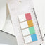 See Eslite Retro Color Index Stickers Notes 200 Sheets Ruler NP-000019 - CHL-STORE 