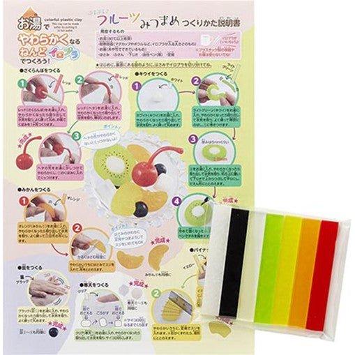 SEED ACG-PC4 Heating Moldable Clay Thermoplastic Clay Thermoplastic Fruit Dumpling Ice Cream Seven Clays Inside - CHL-STORE 