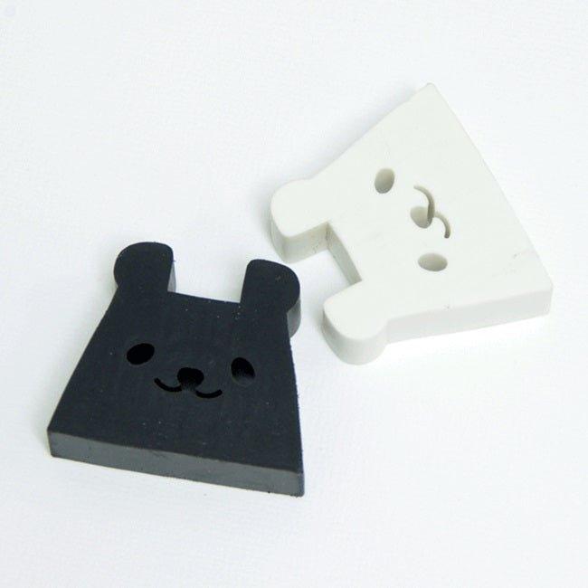 SEED EP-KN2 Smiley Wipes Animal Wipes Modeling Erasers Animal Modeling Wipes Erasers Stackable Erasers Two-Color Wipers - CHL-STORE 