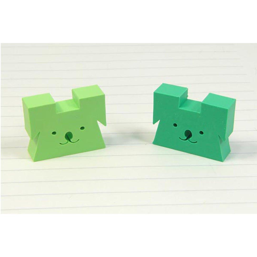 SEED EP-KN2 Smiley Wipes Animal Wipes Modeling Erasers Animal Modeling Wipes Erasers Stackable Erasers Two-Color Wipers - CHL-STORE 
