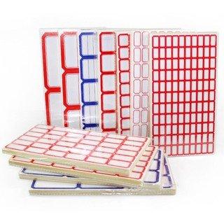 Self-adhesive labels Label stickers Marker stickers Marker stickers Blue Red Various sizes NP-H7TMY-001 - CHL-STORE 