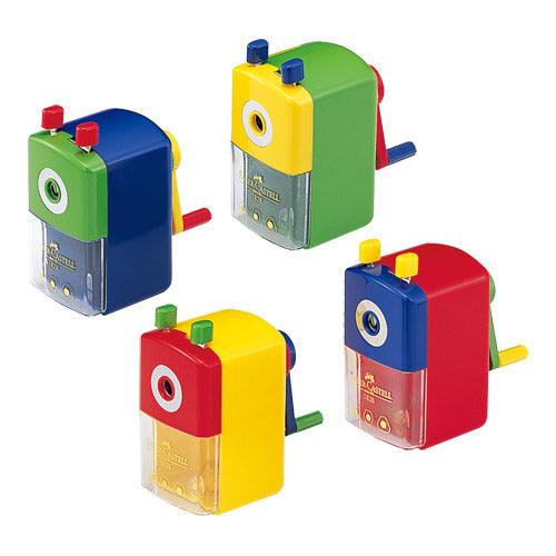 SHACHIHATA /FABER-CASTELL PENCIL SHARPENER YELLOW TFC-182207 - CHL-STORE 