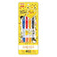 SHOWA NOTE X ZEBRA SARASA 0.5MM Gel Pen 4 Color Set Pikachu Doraemon Set - CHL-STORE 