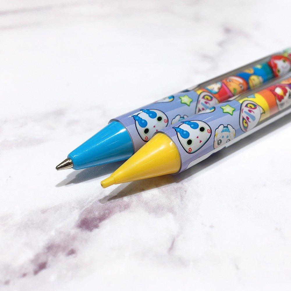 SHOWA NOTE Yo-kai Watch Automatic Pencil 0.5mm Black Ink Ballpoint Pen Mechanical pencil Anime Cartoon - CHL-STORE 