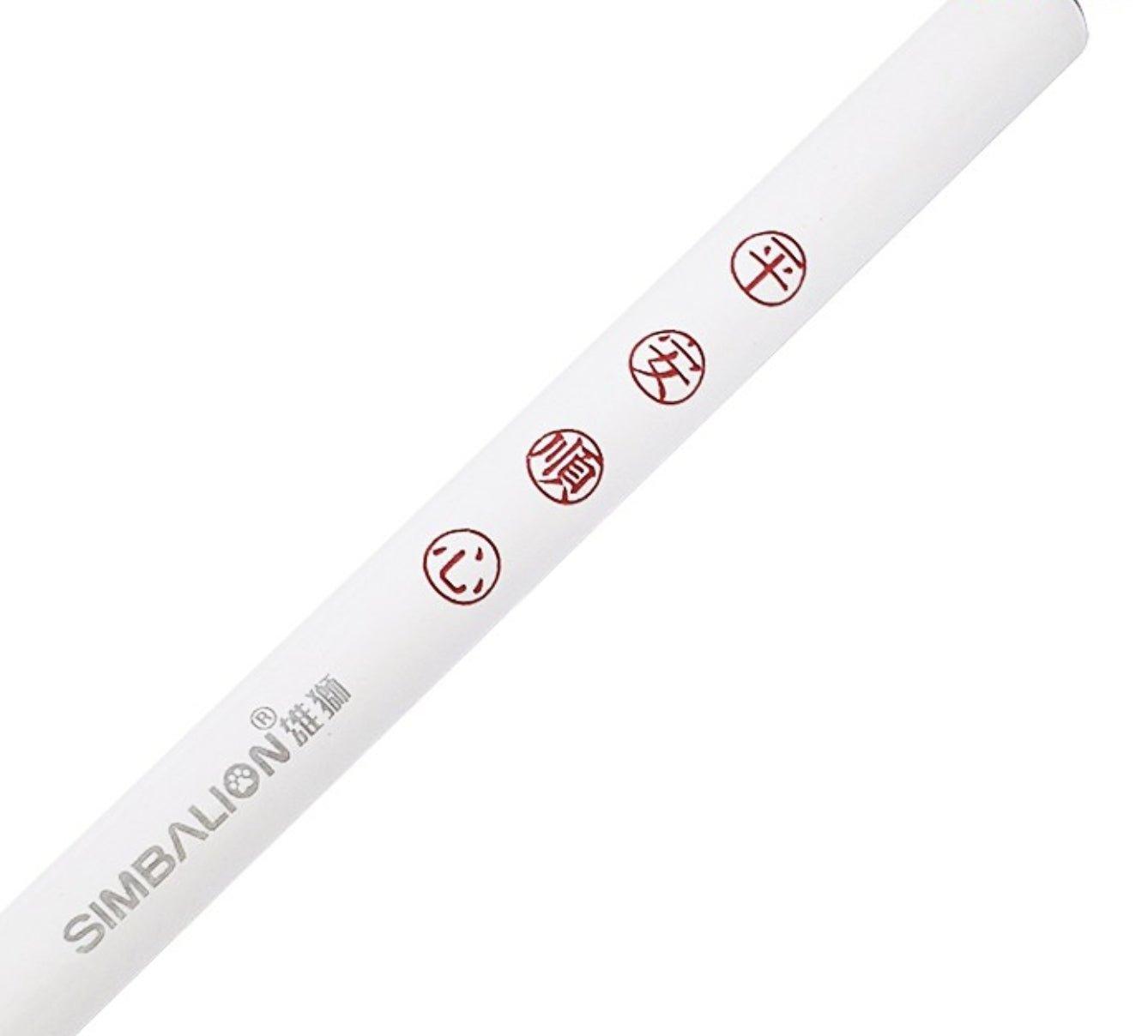 SIMBALION HB Pencil 1166 1167 Ping An Pencil Auspicious Pencil Blessing Pencil Protection Pencil Round Pencil Good Luck - CHL-STORE 