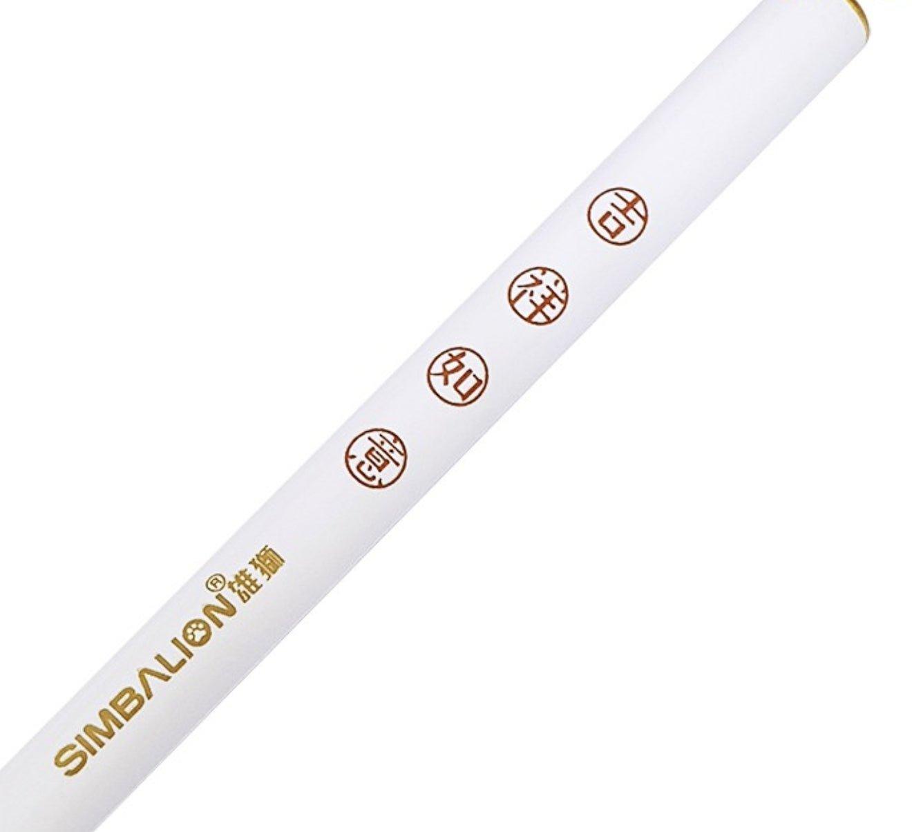 SIMBALION HB Pencil 1166 1167 Ping An Pencil Auspicious Pencil Blessing Pencil Protection Pencil Round Pencil Good Luck - CHL-STORE 