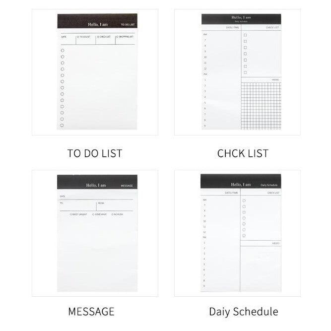 Simple creative day planner tear off sticky note NP-H7TWM-501 - CHL-STORE 