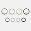 Single ring A6 A5 universal metal loose-leaf storage ring NP-070016 - CHL-STORE 