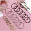 Single ring A6 A5 universal metal loose-leaf storage ring NP-070016 - CHL-STORE 