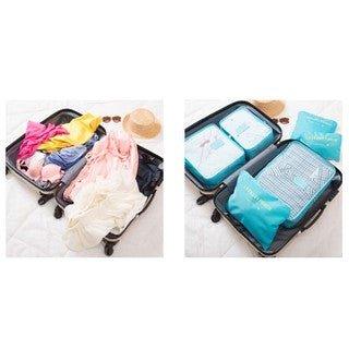 South Korea Storage Six-piece Set Travel Bag Storage Bag Travel Storage Bag Luggage Storage Waterproof Travel Bag Luggage Storage Bag NP-H7TGG-903 - CHL-STORE 