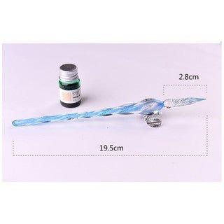 Stained Glass Pen Ink Set Handmade Glass Crafts Water Pen Ink Pen Glass Pen NP-HEZQO-201 - CHL-STORE 