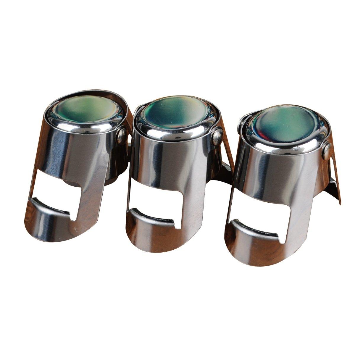 Stainless Steel Double Button Wine Stopper LI-030002 - CHL-STORE 