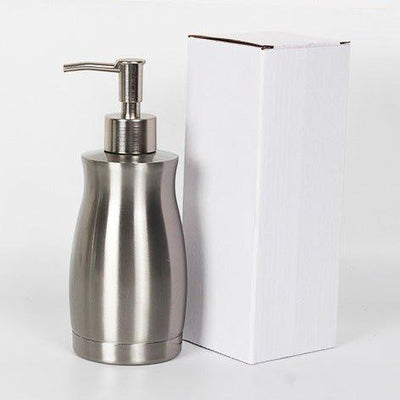 Stainless steel lotion bottle push-type storage bottle sub-bottle 400ml LI-000017 - CHL-STORE 