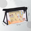 Storage Bag Cosmetics Pen Pencil Transparent Large Capacity Japanese Triangle Creative Stationery Office Student Multifunctional Youth Durable Portable NP-020038 - CHL-STORE 