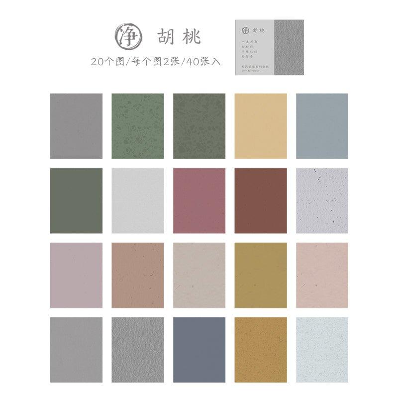 Strange and paper sticker book Japanese style series stripes tearable material stickers NP-000114 - CHL-STORE 