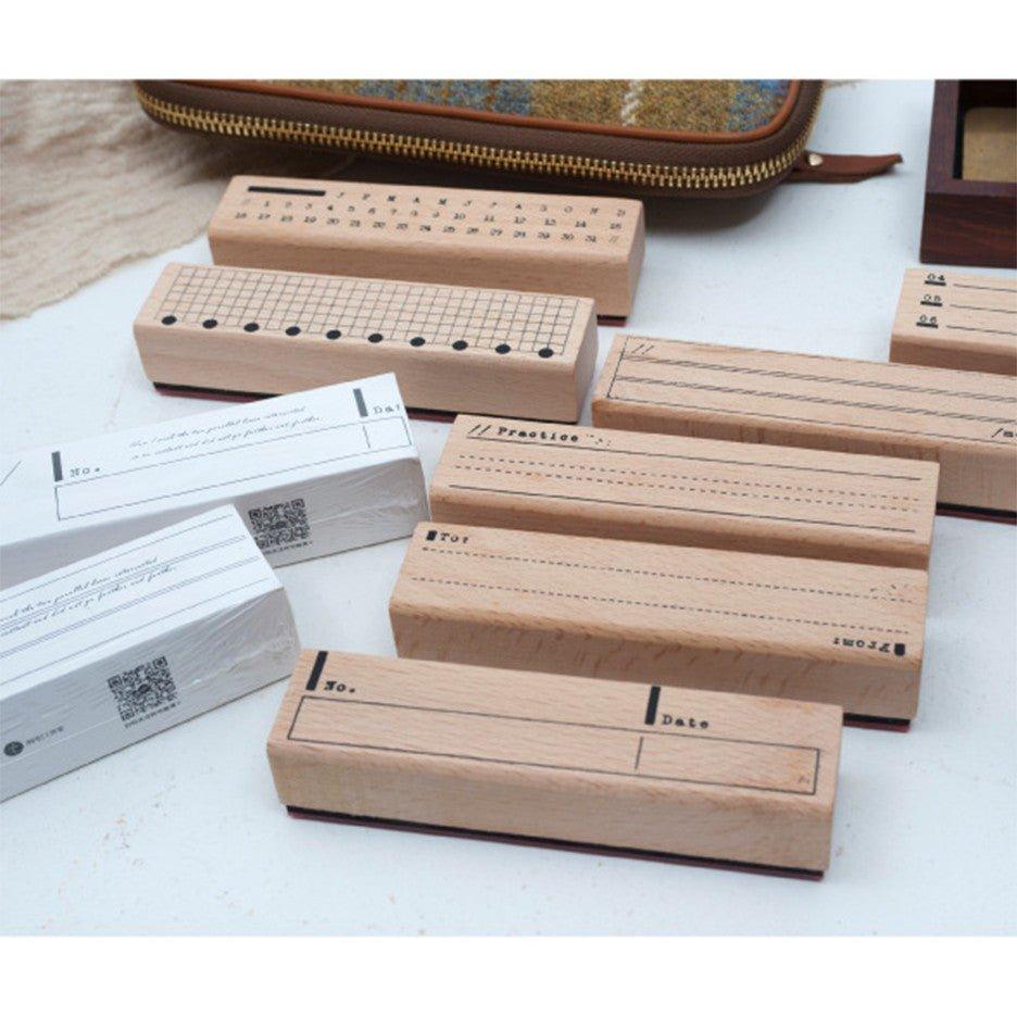 Strangeland Functional Stamp Evolving Memory Wooden Stamp Stamp List Memo NP-H7TYI-601 - CHL-STORE 