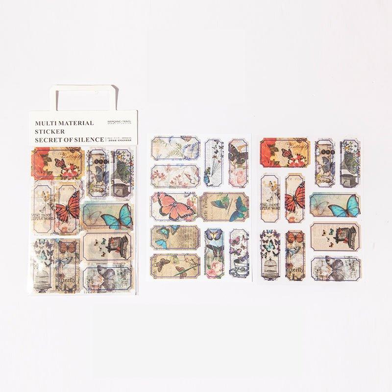 Strangerland PET Stickers Silence as a Mystery Series Retro Styling Stickers Decoration NP-000117 - CHL-STORE 