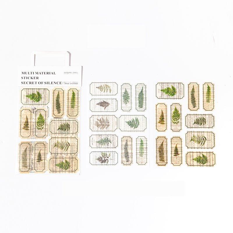 Strangerland PET Stickers Silence as a Mystery Series Retro Styling Stickers Decoration NP-000117 - CHL-STORE 
