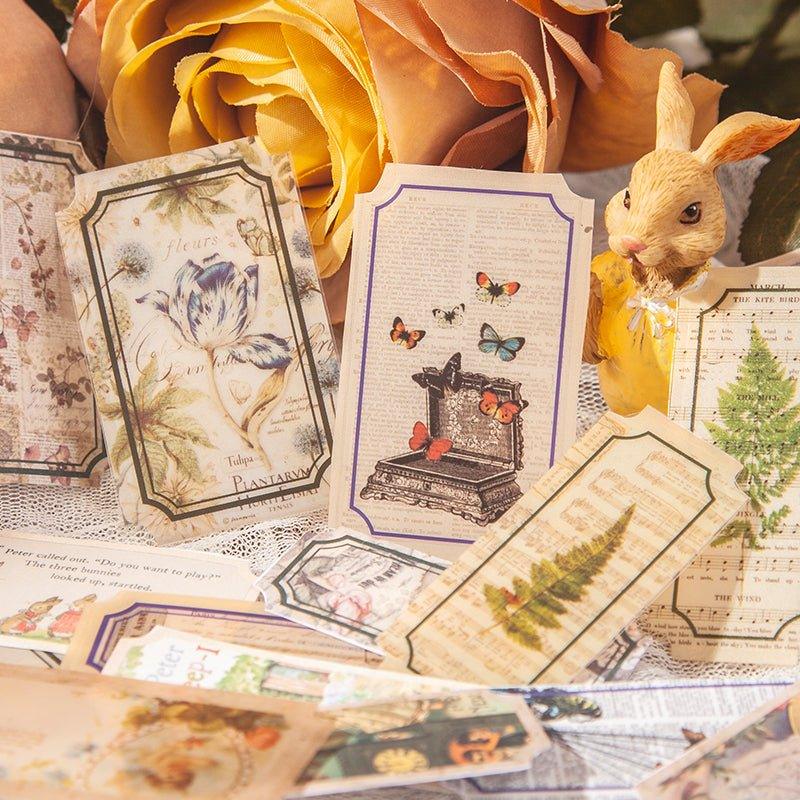 Strangerland PET Stickers Silence as a Mystery Series Retro Styling Stickers Decoration NP-000117 - CHL-STORE 