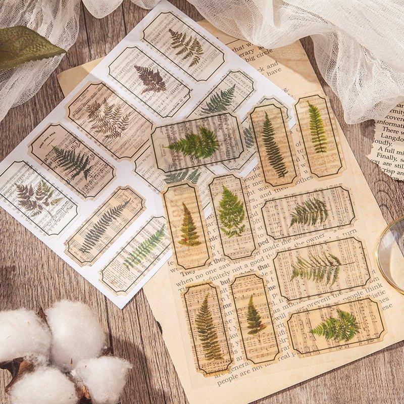 Strangerland PET Stickers Silence as a Mystery Series Retro Styling Stickers Decoration NP-000117 - CHL-STORE 
