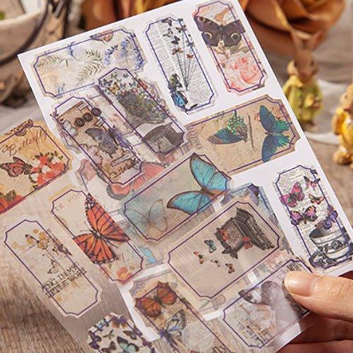 Strangerland PET Stickers Silence as a Mystery Series Retro Styling Stickers Decoration NP-000117 - CHL-STORE 