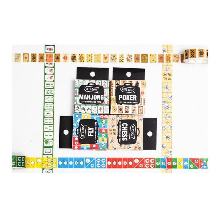 Strangerland Travel Four Treasures Series Travel Photos Text Travel Log Style Blue Line Washi Tape Paper Tape NP-H7TGI-012 - CHL-STORE 