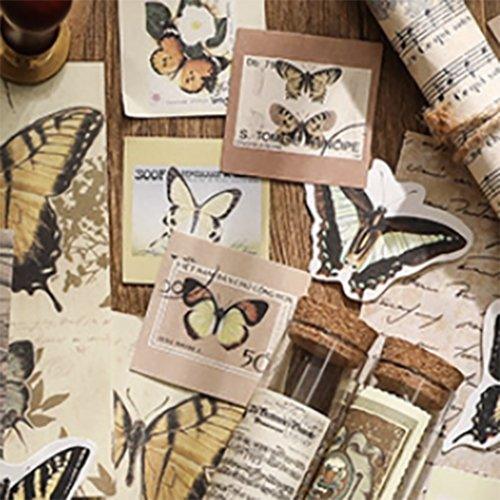 Streamer series retro diy hand account sticker pack material paper NP-000152 - CHL-STORE 