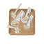 Sugar Poem Original Simple Earth Color Illustration Cute Cat Chopsticks 30pcs Boxed Bookmarks NP-H7TAY-914 - CHL-STORE 