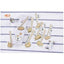 Sugar Poem Original Simple Earth Color Illustration Cute Cat Chopsticks 30pcs Boxed Bookmarks NP-H7TAY-914 - CHL-STORE 