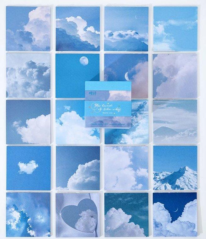Sugar Poems Nature Series Beautiful Scenery Materials Notebooks 400 Sheets NP-030080 - CHL-STORE 
