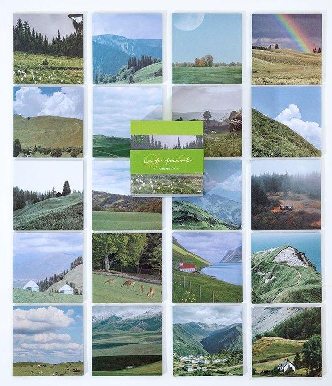 Sugar Poems Nature Series Beautiful Scenery Materials Notebooks 400 Sheets NP-030080 - CHL-STORE 