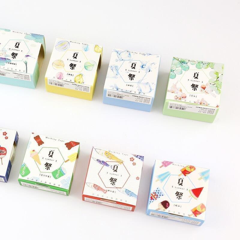 Summer Festival Washi Tape Pocket Paper Tape Decorative Paper Tape Hand-painted Paper Tape Japanese Paper Tape Washi Tape Summer NP-H7TAY-00 - CHL-STORE 