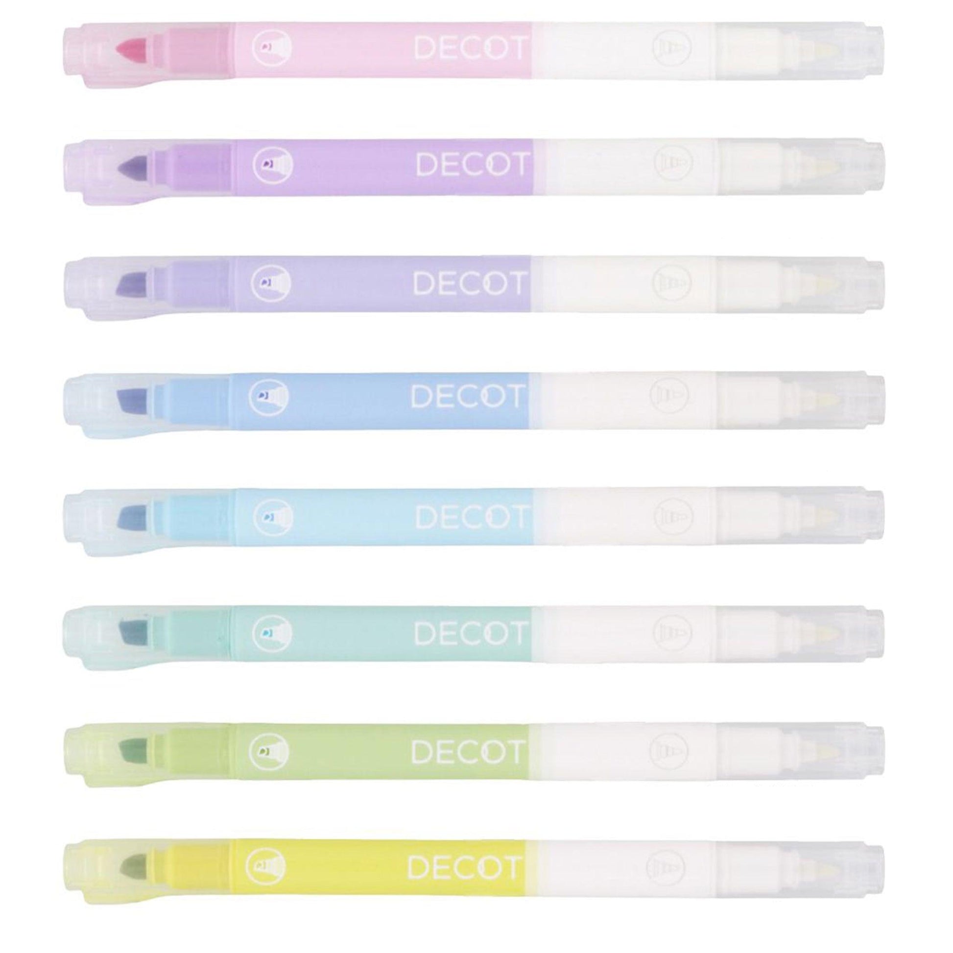 SUN-STAR DECOT- double-headed highlighter reverse white pen S45418 - CHL-STORE 