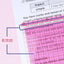 Sun-star Disney Clear Pencil board Pink Grid Design B5 Size S4133285 Japanese Stationery - CHL-STORE 