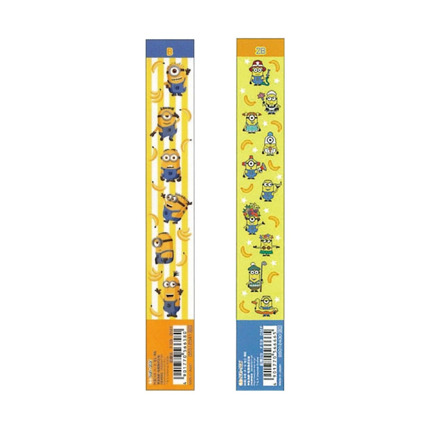 SUN-STAR Fancy Style Series Minions Pencil B Pencil 2B Wooden Pencil Children's Pencil - CHL-STORE 