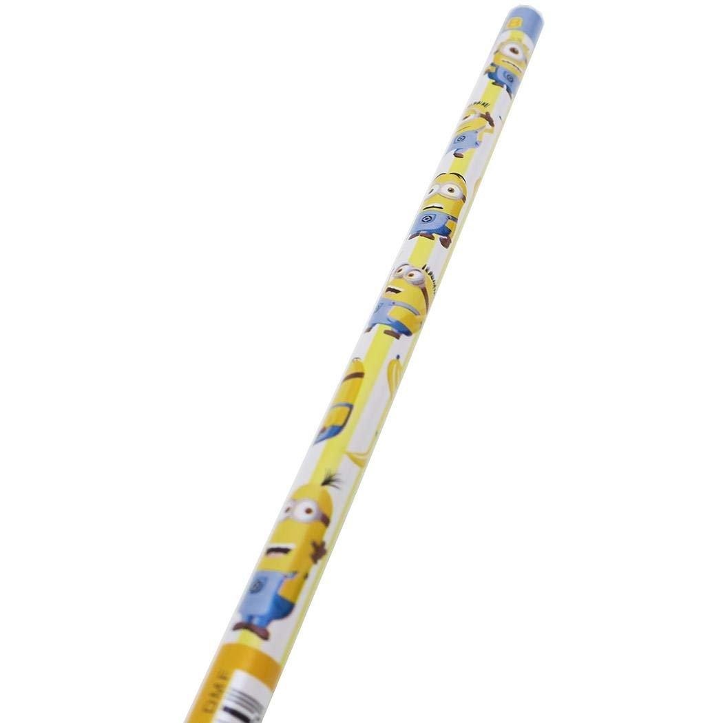 SUN-STAR Fancy Style Series Minions Pencil B Pencil 2B Wooden Pencil Children's Pencil - CHL-STORE 