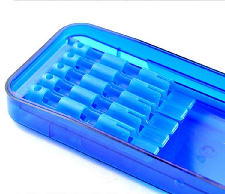 Sun Star S1000 Elephant Childlike Strong and Durable Storage Japanese-made Transparent Pencil Box Unbreakable Pencil Box Pencil Case - CHL-STORE 