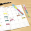Sun-star S28085 Long Sorting Notes N-time sticker MEMO 75pcs Japanese stationery - CHL-STORE 