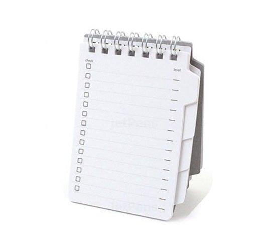 Sun-star S2813 TODO series notebook note booklet pink stripe white Cover - CHL-STORE 