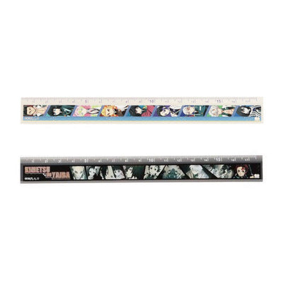 Sun-Star S40106 Anime Manga Joint Limited Demon Slayer: Kimetsu No Yaiba Ruler Black White - CHL-STORE 
