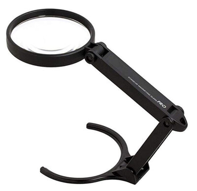 Sun-star S40605 Magnifier 50mm 75mm Reading Stand Magnifier Black - CHL-STORE 