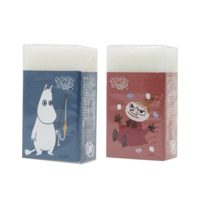Sun-Star S4215 Moomins Lurummy Eraser Little My Eraser Hand-painted Cute Red Blue - CHL-STORE 