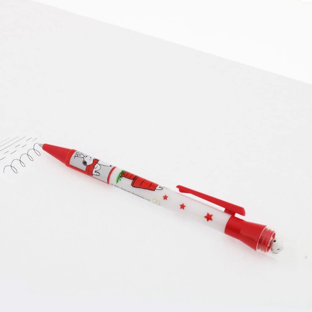 Sun-Star SNOOPY Rotating Ballpoint Pen 0.7mm Black Ink S46492 - CHL-STORE 